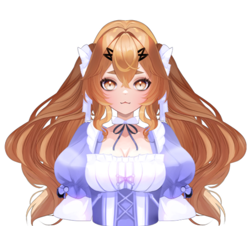 PNG of Current Vi Vtuber Model by @UhhOliviaLive2d (etsy)